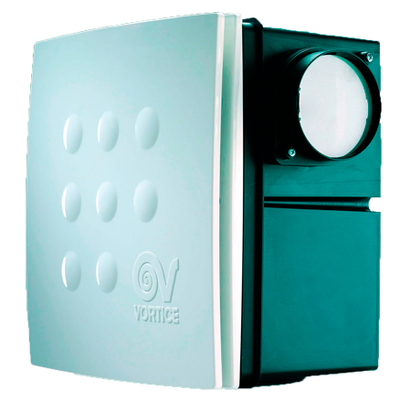 Ще однією високоякісної серією вентиляторів для ванних кімнат і санвузлів є Vortice Quadro Micro